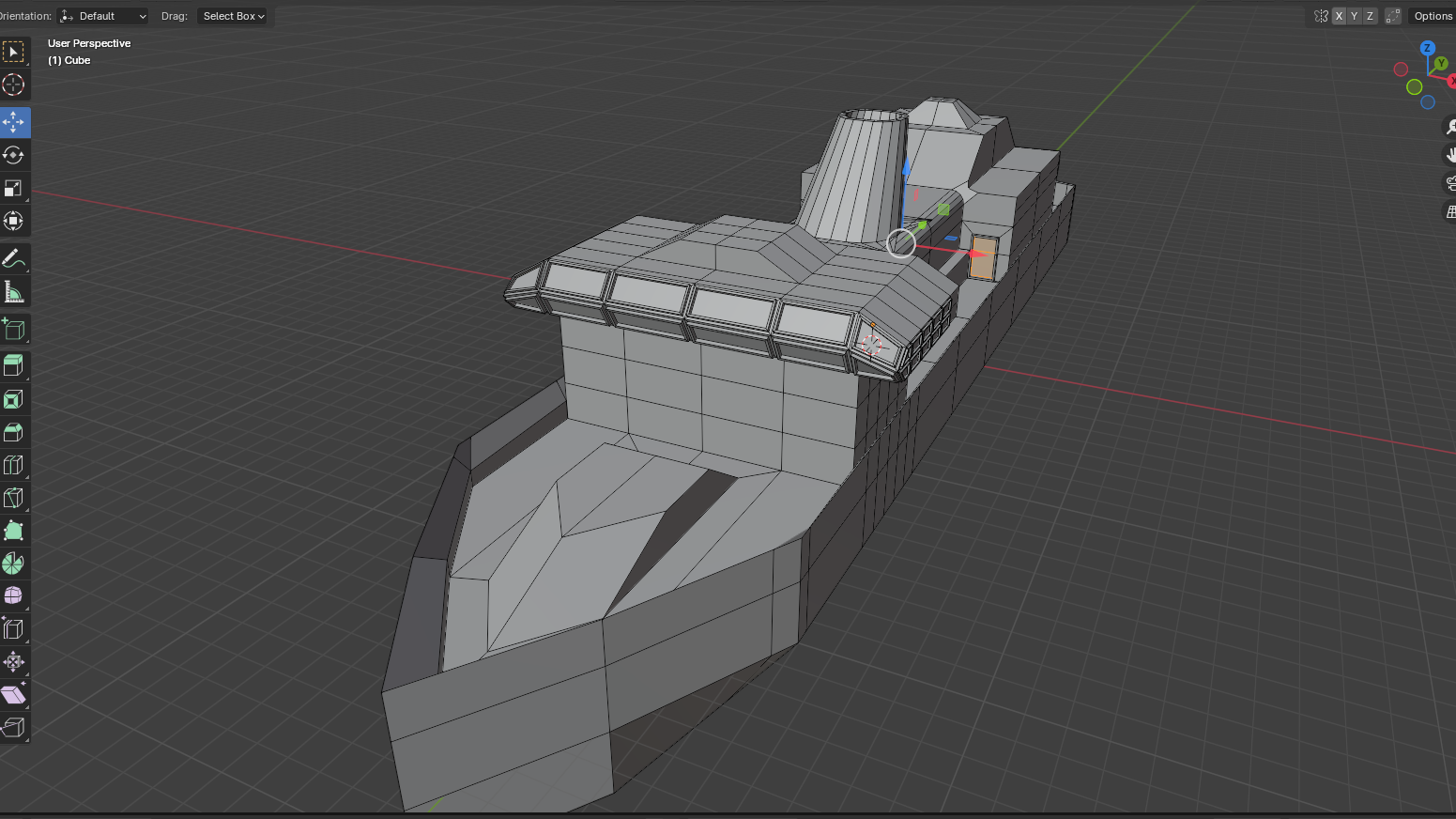 Modelling the EDF Patrol Ship