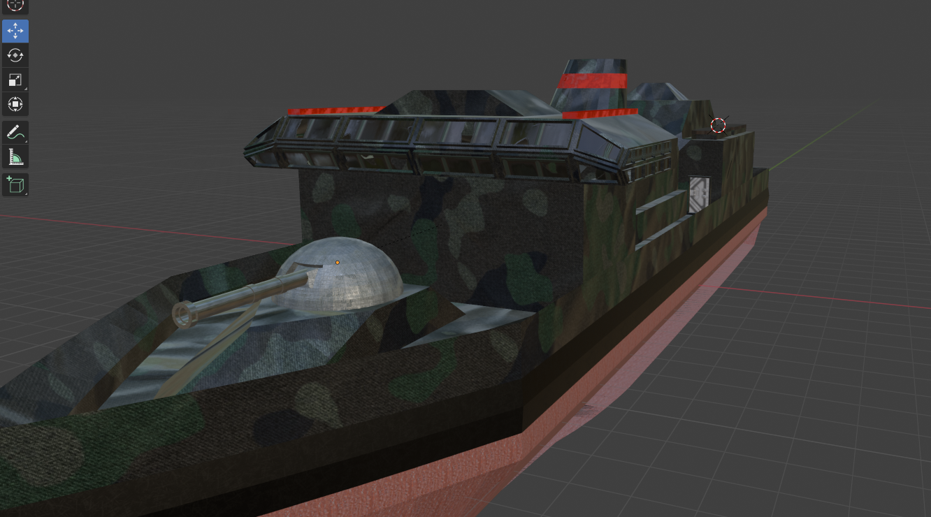 Modelling the EDF Patrol Ship
