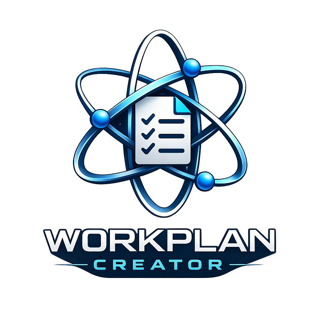 AtomicA Workplan Creator Logo